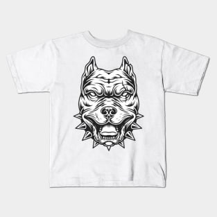 Angry dog Kids T-Shirt